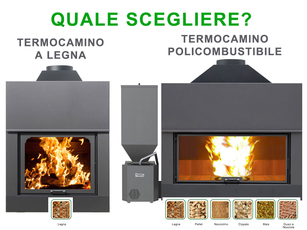  Legna o Policombustibile? - Camini & Camini TCM Delia